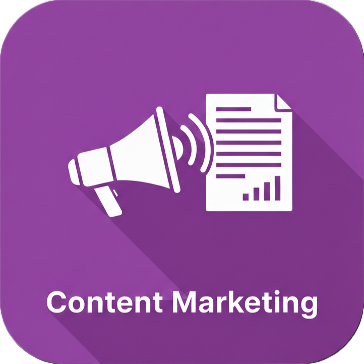 Services page content marketing icon