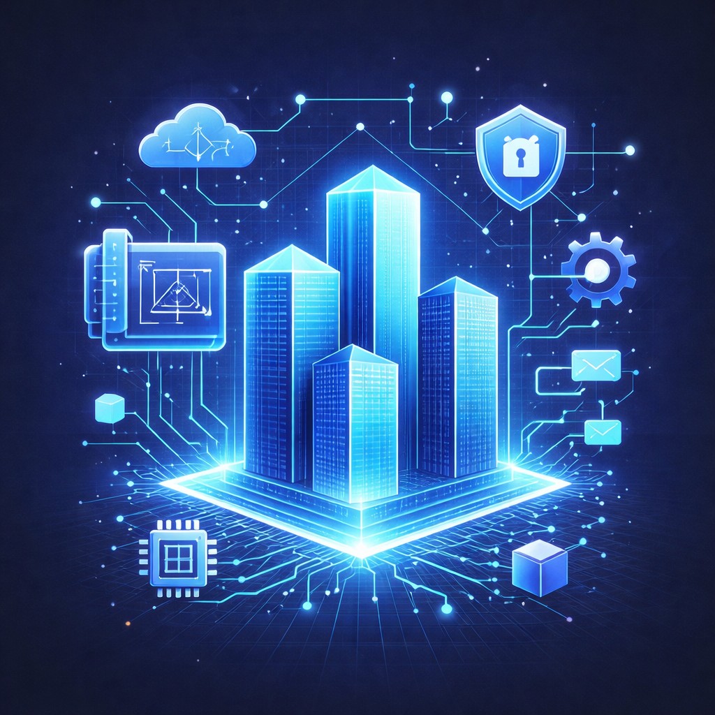 portfolio page digital architecture icon