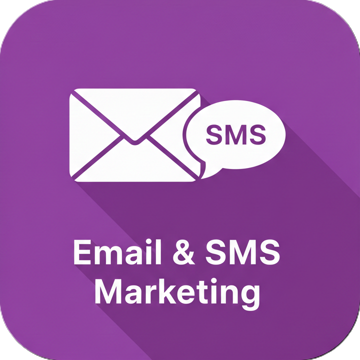 Services page Email and SMS marketing icon