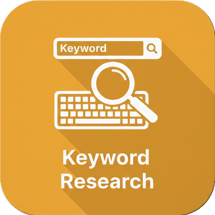 Services page keyword research icon