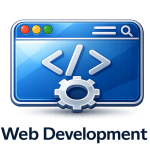 portfolio page web development icon